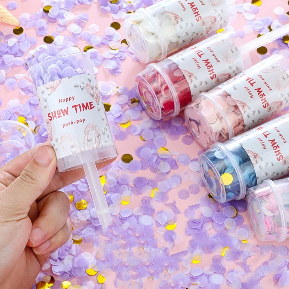 Confetti Cannon Tube - 1 unidad de tubo lanzador de