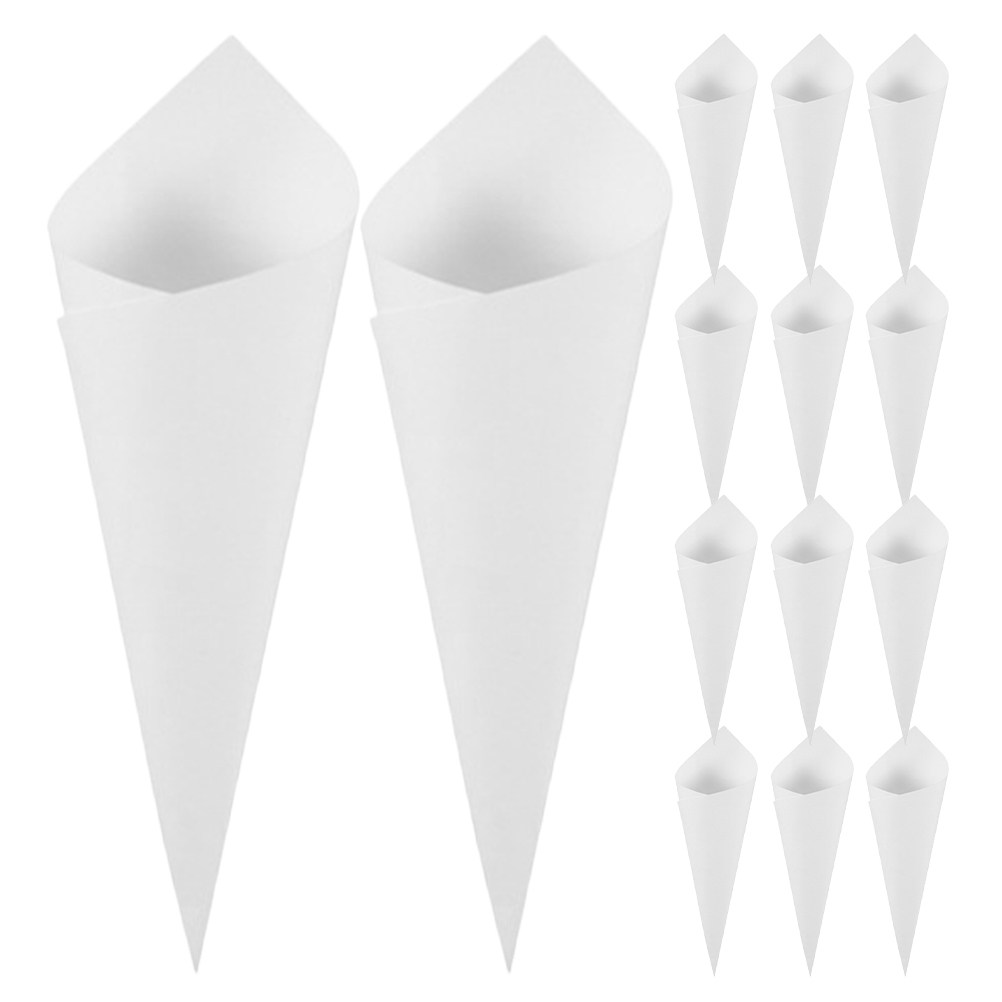 Papercraft Supply Confetti - 60 Conos de Papel Kraft para