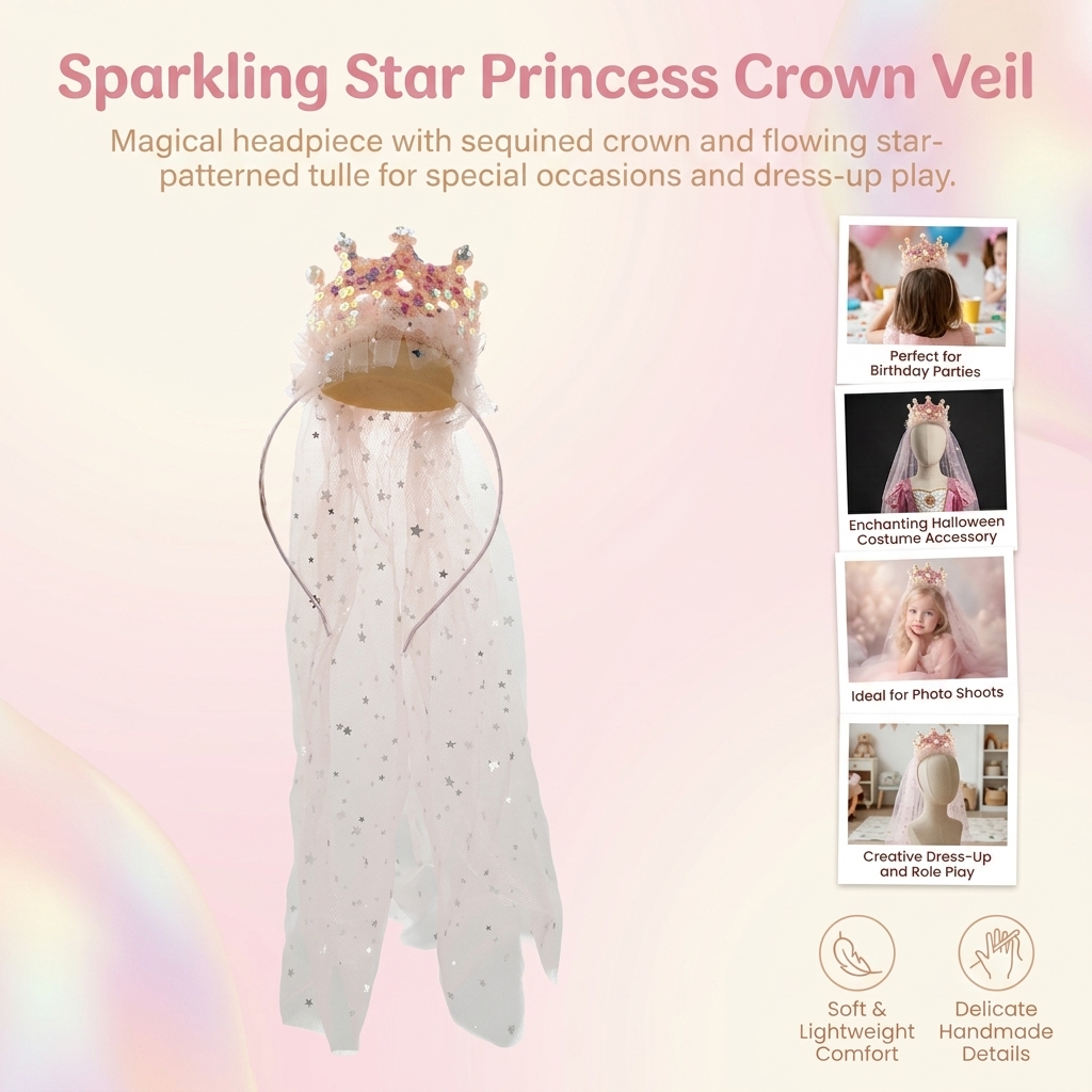 Diademas con Corona de Princes - Glitter Tablecloth reseña y precio