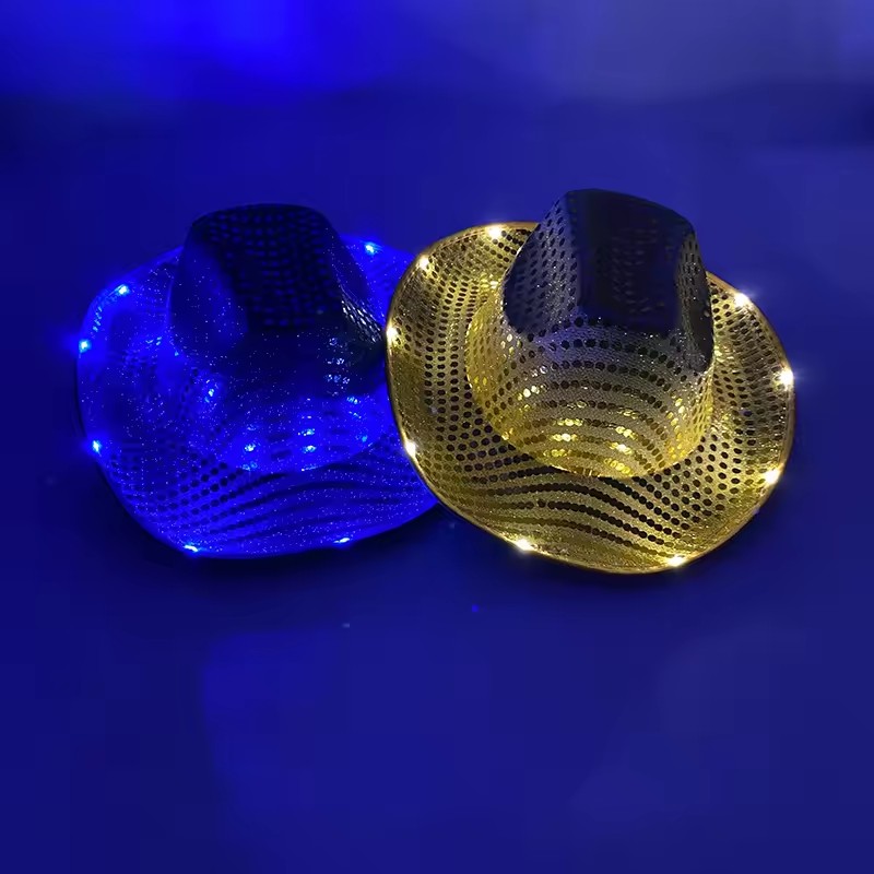 Blinky luz LED vaquero sombrer - Party Hat Cone reseña y precio