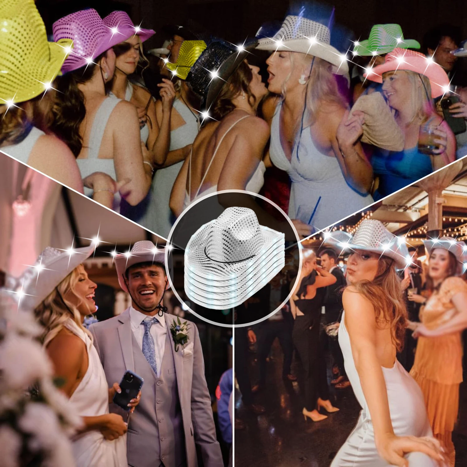 Paquete de 4/6/8/10/12/16 Somb - Party Hat Cone reseña y precio