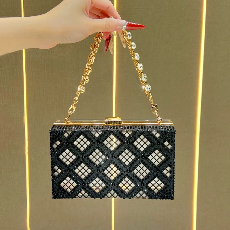 Elegante Bolso de Mano Rígido  - Event Party Box reseña y precio