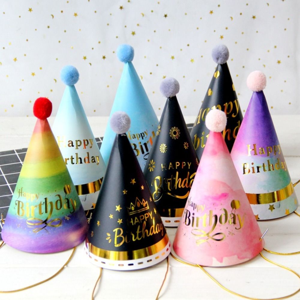 Sombreros de fiesta de feliz c - Party Hat Cone reseña y precio