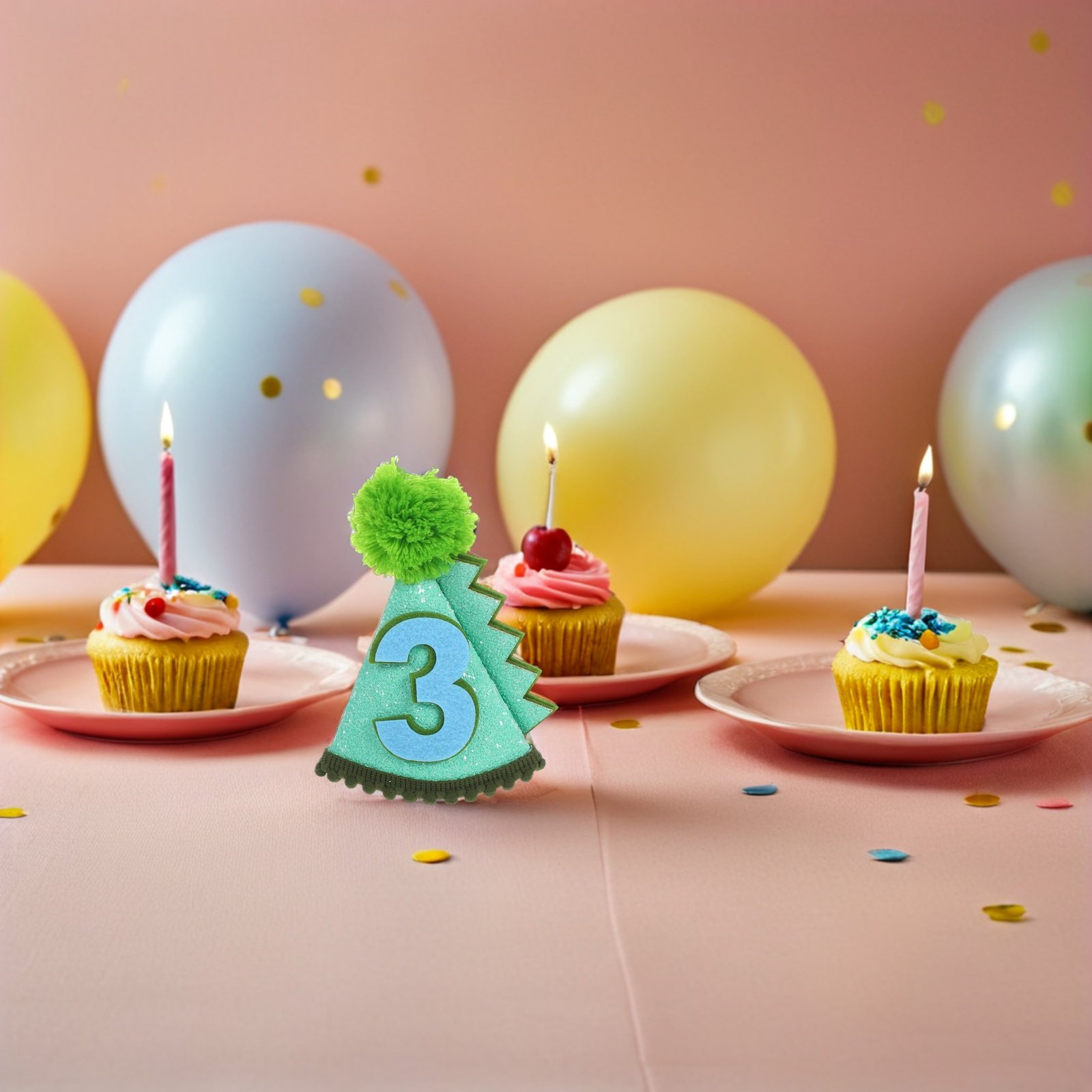 Gorro de cumpleaños de dinosau - Party Hat Cone reseña y precio